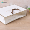 Recyclable Paper Handbag Gift Bag for Custom Paper Bridesmaid Cosmetic Clothing Bag Design